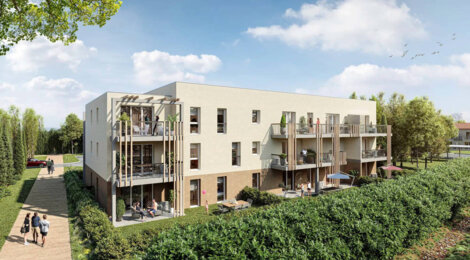 Programme immobilier neuf AMANET - Sénas quartier de l’Auture à proximité de la gare (13560) - Référence : 11328