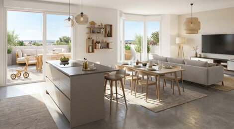 Programme immobilier neuf ÉCHO - Séné appartements avec extérieur proches de Vannes (56860) - Référence : 15687