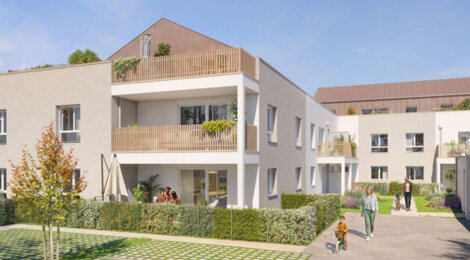 Programme immobilier neuf ÉCHO - Séné appartements avec extérieur proches de Vannes (56860) - Référence : 15687