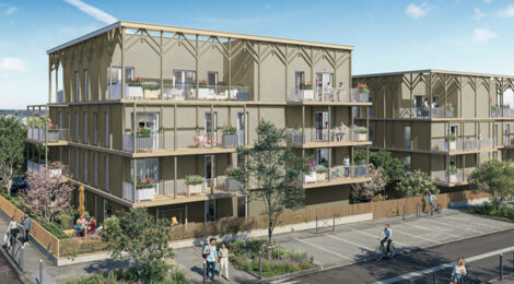 Programme immobilier neuf Sora & Tori - Sennecey-lès-Dijon ZAC de la Fontaine aux portes de Dijon (21800) - Référence : 14649
