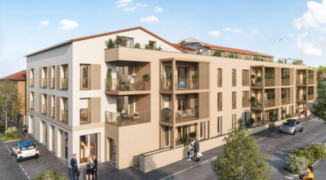 Programme immobilier neuf LES JARDINS DE COLETTE - Sérézin-du-Rhône à proximité de Lyon en TER (69360) - Référence : 9527