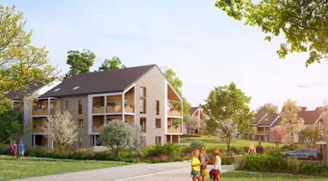 Programme immobilier neuf OSMOSE - Sergy : appartements neufs du 3 au 5 pièces à 10 min de la Suisse (01630) - Référence : 14285
