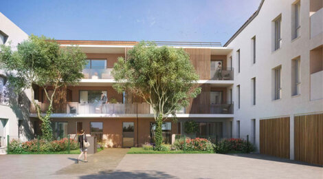 Programme immobilier neuf JARDINS DES SENS - Serpaize : 37 appartements neufs à 35 min de Lyon (38200) - Référence : 15414