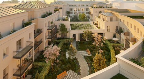 Programme immobilier neuf WHITEHALL - Serris : 89 appartements neufs du studio au T5 à 5 min de Chessy Marne-la-Vallée (77700) - Référence : 15905
