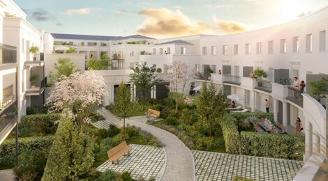 Programme immobilier neuf WHITEHALL - Serris : 89 appartements neufs du studio au T5 à 5 min de Chessy Marne-la-Vallée (77700) - Référence : 15905