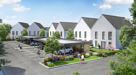 Programme immobilier neuf Les Aquarelles - Sessenheim : Appartements T3–T5 et maisons avec jardins, garages et luminosité au nord de Strasbourg (67770) - Référence : 5774