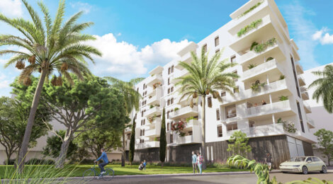 Programme immobilier neuf Bellevue saint-clair - Sète : Appartements T2–T4 avec terrasses, parking sécurisé et proximité port et canal (34200) - Référence : 7221