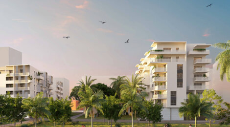 Programme immobilier neuf Bellevue saint-clair - Sète : Appartements T2–T4 avec terrasses, parking sécurisé et proximité port et canal (34200) - Référence : 7221