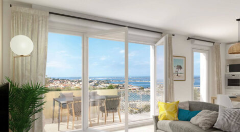 Programme immobilier neuf Sun’Sète - Sète quartier Rive Sud proche du centre-ville (34200) - Référence : 12561