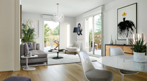 Programme immobilier neuf Le Clos Chapelin - Sevran adresse connectée aux grands axes (93270) - Référence : 16482