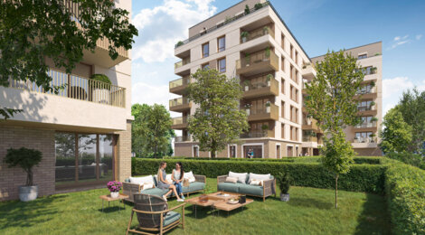 Programme immobilier neuf Le Clos Chapelin - Sevran adresse connectée aux grands axes (93270) - Référence : 16482