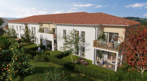 Programme immobilier neuf LES VERGERS DU LUY - Seyresse à seulement quelques pas du vieux bourg (40180) - Référence : 15132