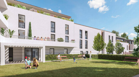 Programme immobilier neuf Les Terrasses du Fort - Six-Fours-les-Plages : appartements neufs du 2 au 5 pièces en secteur résidentiel (83140) - Référence : 16929