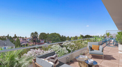 Programme immobilier neuf Les Terrasses du Fort - Six-Fours-les-Plages : appartements neufs du 2 au 5 pièces en secteur résidentiel (83140) - Référence : 16929