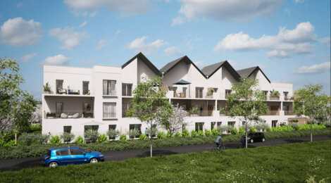 Programme immobilier neuf Les Terrasses de Soliers - Soliers adresse paisible à deux pas de Caen (14540) - Référence : 12076