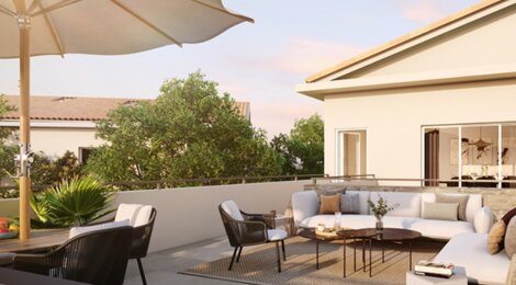 Programme immobilier neuf FLORA SOLIS - Solliès-Pont : Appartements T2–T4 avec terrasses, RT2012 et proximité centre-ville (83210) - Référence : 11969