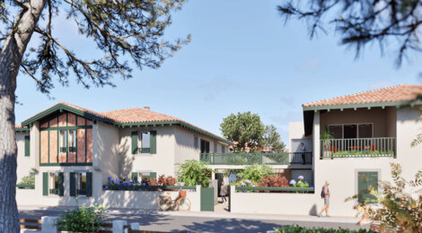 Programme immobilier neuf Hameau des Pains (Les ilots de Soorts) - Soorts-Hossegor à deux pas du lac (40150) - Référence : 12278