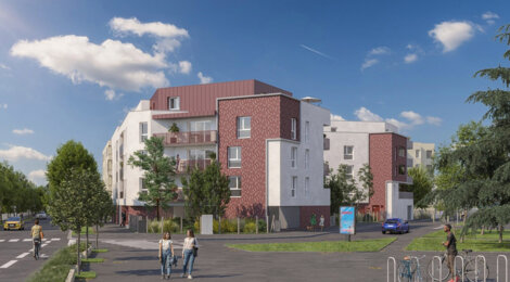 Programme immobilier neuf Louise Sainte-Martine - Sotteville-lès-Rouen à deux pas de Rouen (76300) - Référence : 16255