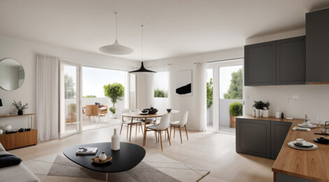 Programme immobilier neuf Louise Sainte-Martine - Sotteville-lès-Rouen à deux pas de Rouen (76300) - Référence : 16255