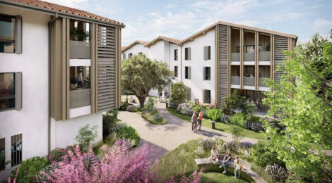 Programme immobilier neuf L'ILOT VERT - Soustons à quelques pas de la plage (40140) - Référence : 12694