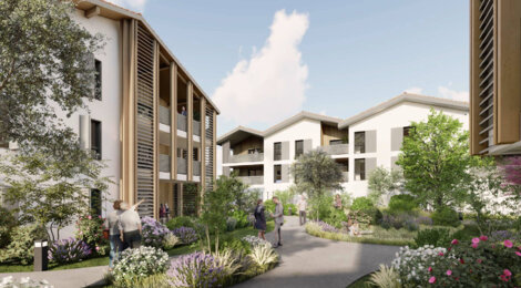 Programme immobilier neuf L'ILOT VERT - Soustons à quelques pas de la plage (40140) - Référence : 12694