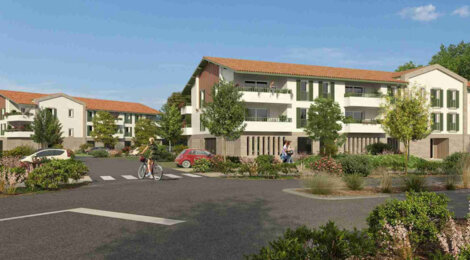 Programme immobilier neuf AIRIAL DE BELLEGARDE - Soustons entre centre-ville et plages landaises (40140) - Référence : 18348