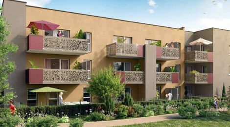 Programme immobilier neuf L'Aurore des Rossignols - St-Etienne-de-Crossey : Appartements T2–T4 et maisons avec terrasses, volets électriques et chaudière gaz proche du centre-ville (38960) - Référence : 13889