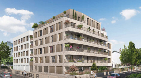Programme immobilier neuf Les Jardins du Parc - Stains : appartements neufs 2 à 4 pièces à 10 min de Saint-Denis et proche du parc départemental (93240) - Référence : 8962