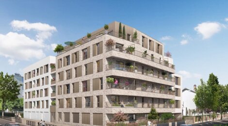 Programme immobilier neuf Les Jardins du Parc - Stains : appartements neufs T2–T4 à 250 m du parc départemental Georges-Valbon (93240) - Référence : 15926
