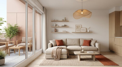 Programme immobilier neuf AVANSCENE - Strasbourg : 74 logements neufs du studio au 5 pièces en quartier Archipel (67000) - Référence : 14937