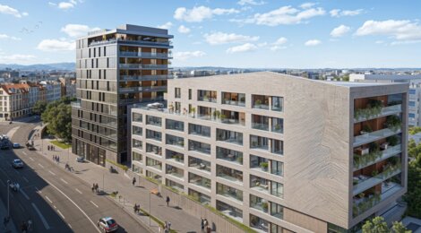 Programme immobilier neuf L'Écrin de l'Ill - Strasbourg à deux pas du tram B (67000) - Référence : 15913