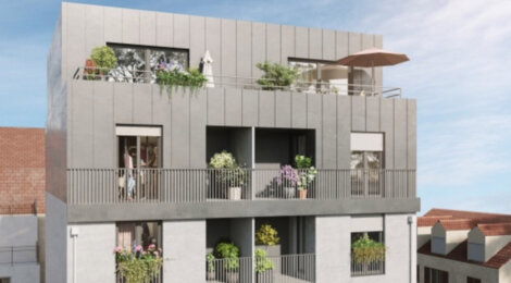 Programme immobilier neuf LE MARCEAU - Strasbourg à proximité immédiate des lignes de tramway (67000) - Référence : 13048