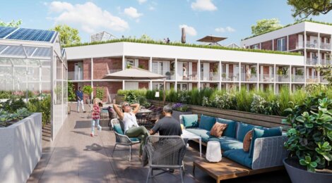 Programme immobilier neuf Le Cœur Du Rhin - Phase 1 - Strasbourg : appartements neufs du studio au 4 pièces au pied du Bassin Vauban (67000) - Référence : 15352