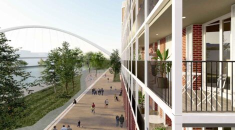 Programme immobilier neuf Le Cœur Du Rhin - Phase 1 - Strasbourg : appartements neufs du studio au 4 pièces au pied du Bassin Vauban (67000) - Référence : 15352