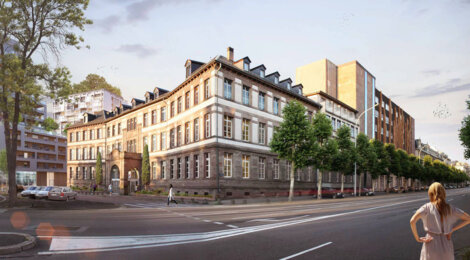 Programme immobilier neuf : Hôtel d'Esther / CGP - Strasbourg : appartements rénovés du studio au T4 face à la Place d’Haguenau (67000) - Référence : 15821