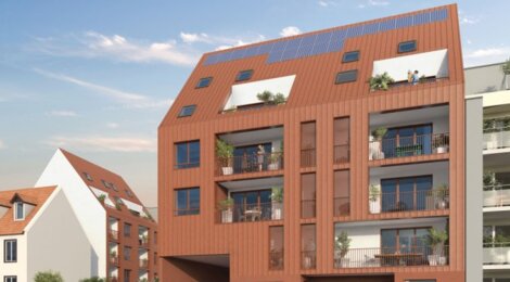 Programme immobilier neuf TERRA ROSSA - Strasbourg, maisons neuves et appartements à 3 min du tramway B Elsau (67000) - Référence : 15912