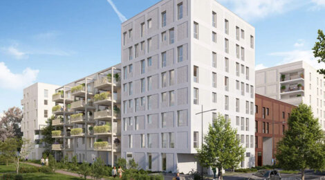 Programme immobilier neuf My Work Strasbourg - Strasbourg Meinau proche centre et tramway A et E (67000) - Référence : 16656