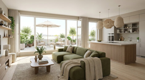 Programme immobilier neuf LE 100 - Strasbourg Neudorf : appartements neufs du 2 au 5 pièces au pied du tramway Schluthfeld (67000) - Référence : 7804