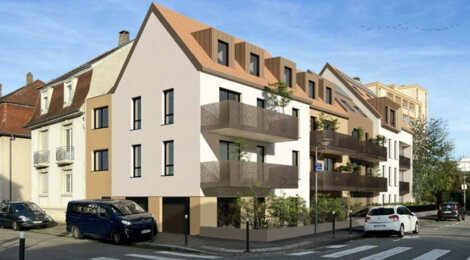 Programme immobilier neuf LE CLOS NEUDORF - Strasbourg proche du centre en tram D (67000) - Référence : 16420
