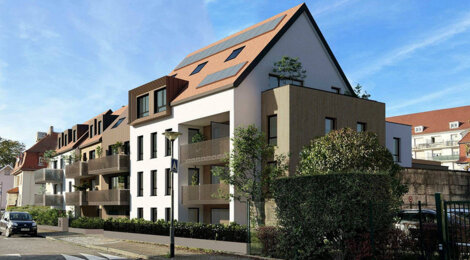 Programme immobilier neuf LE CLOS NEUDORF - Strasbourg proche du centre en tram D (67000) - Référence : 16420