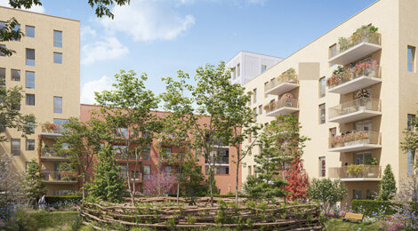 Programme immobilier neuf La Belle Fabrique - Strasbourg quartier Meinau proche tram A et E (67000) - Référence : 16652
