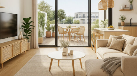 Programme immobilier neuf L AVENUE - Strasbourg  quartier Rive Étoile proche des  tram D et E (67000) - Référence : 13572
