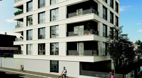 Programme immobilier neuf L AVENUE - Strasbourg  quartier Rive Étoile proche des  tram D et E (67000) - Référence : 13572