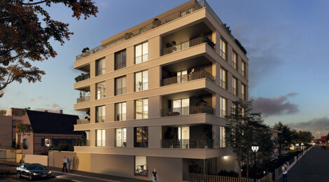 Programme immobilier neuf L AVENUE - Strasbourg  quartier Rive Étoile proche des  tram D et E (67000) - Référence : 13572