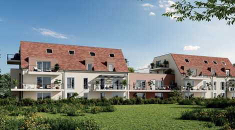 Programme immobilier neuf LYSOR - Strasbourg quartier Robertsau à deux pas du tram E (67000) - Référence : 13315