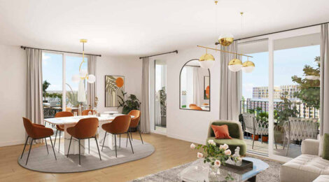 Programme immobilier neuf Le Cœur Du Rhin - Phase 2 - Strasbourg quartier Starlette proche du tramway (67000) - Référence : 16525