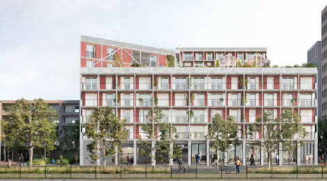 Programme immobilier neuf Le Cœur Du Rhin - Phase 2 - Strasbourg quartier Starlette proche du tramway (67000) - Référence : 16525
