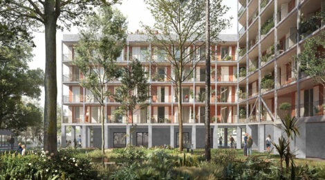Programme immobilier neuf Le Cœur Du Rhin - Phase 2 - Strasbourg quartier Starlette proche du tramway (67000) - Référence : 16525