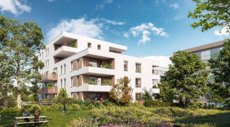 Programme immobilier neuf Le Bel Air - Strasbourg secteur Neuhof à proximité du centre (67000) - Référence : 16550