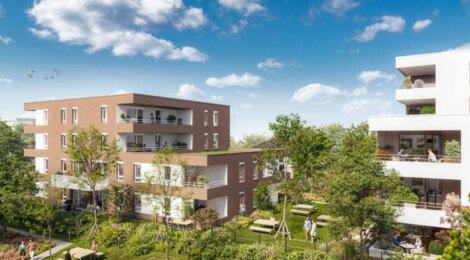 Programme immobilier neuf Le Bel Air - Strasbourg secteur Neuhof à proximité du centre (67000) - Référence : 16550